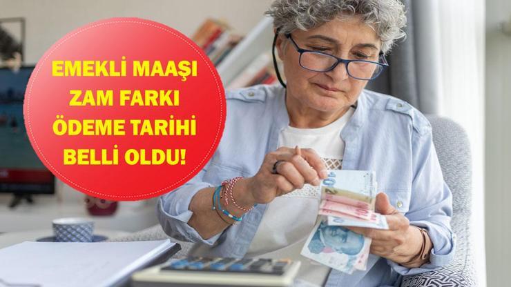 EMEKLİ MAAŞ FARKI ÖDEME TARİHİ: En Düşük Emekli Maaşı Fark Ödemeleri Ne Zaman Yapılacak? Tarih Belli Oldu!