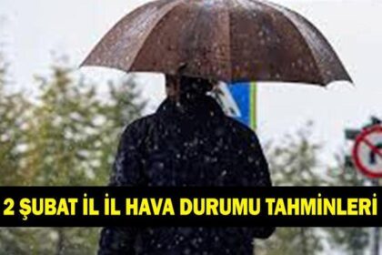 2 ŞUBAT HAVA DURUMU TAHMİNLERİ | Bugün havalar nasıl olacak? İstanbul'da kar veya yağmur yağacak mı? AKOM ve Valilik uyardı!