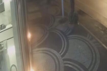 Hafif ticari aracın çarptığı yaya öldü; kaza kamerada