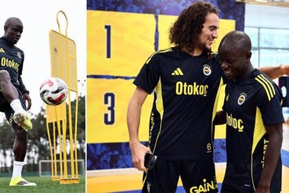 N'Golo Kante, Fenerbahçe'de mesaiye başladı