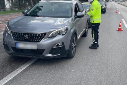 Antalya'da son 1 haftada 6 bin 766 araç ve sürücüsüne ceza