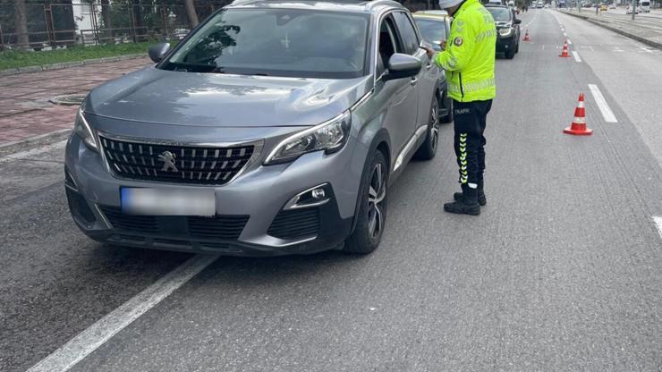 Antalya'da son 1 haftada 6 bin 766 araç ve sürücüsüne ceza