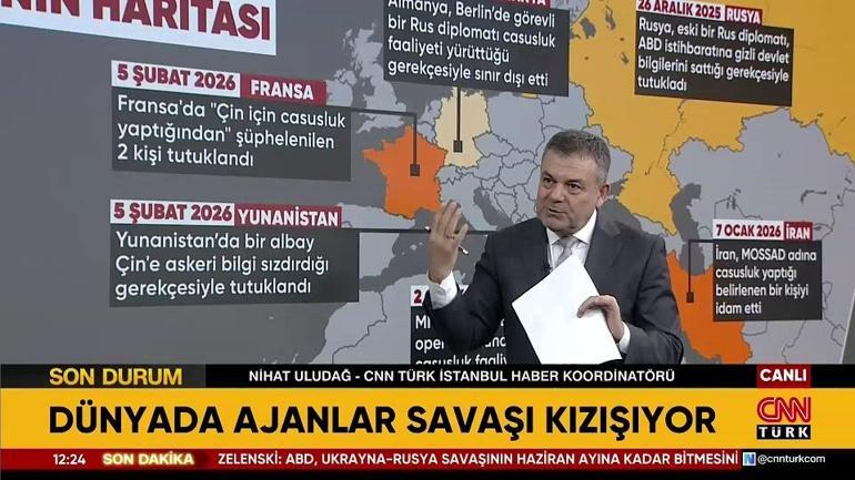 Dünyada herkes casus avında Kim neyin peşinde İşte ajan savaşının haritası...