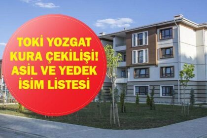 TOKİ YOZGAT KURA SONUÇLARI 2026| Yozgat TOKİ konut kurası sonuçları listesi açıklandı mı? Asil ve yedek isim listesi