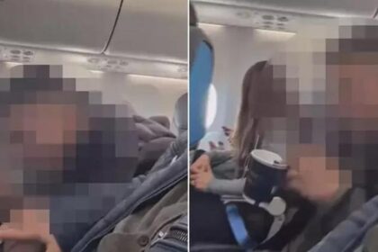 Fenomen rezaleti! Uçakta sigara içti, sanal medyasından paylaştı