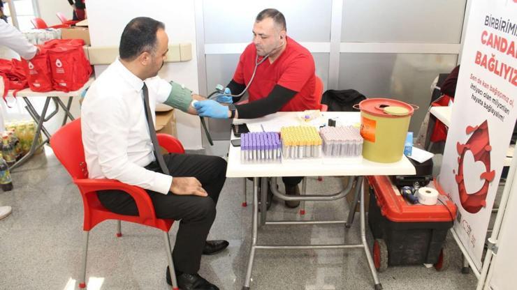 Osmaniye Eğitim ve Araştırma Hastanesi’nde kan bağışı etkinliği