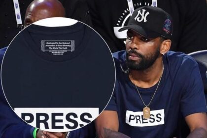 Kyrie Irving, Gazze'de öldürülen gazetecilere destek verdi