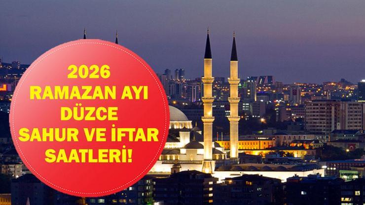 Düzce İFTAR VAKTİ: Düzce İMSAKİYE 2026 - Düzce İftar Saat kaçta, Oruç Ne zaman açılacak? İftar Vakti ve Ramazan Takvimi