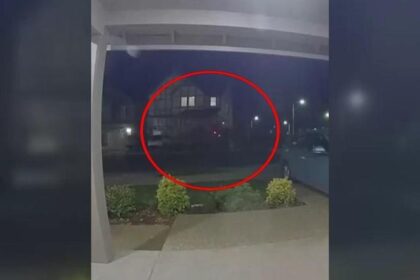 ABDde araç eve böyle daldı