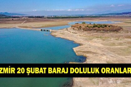 İZMİR TAHTALI BARAJI DOLULUK ORANI: 20 Şubat Cuma İZSU İzmir'de güncel baraj doluluk oranlarını paylaştı! Gördes, Balçova, Alaçatı, Ürkmez, Tahtalı İzmir Baraj Doluluk Oranları