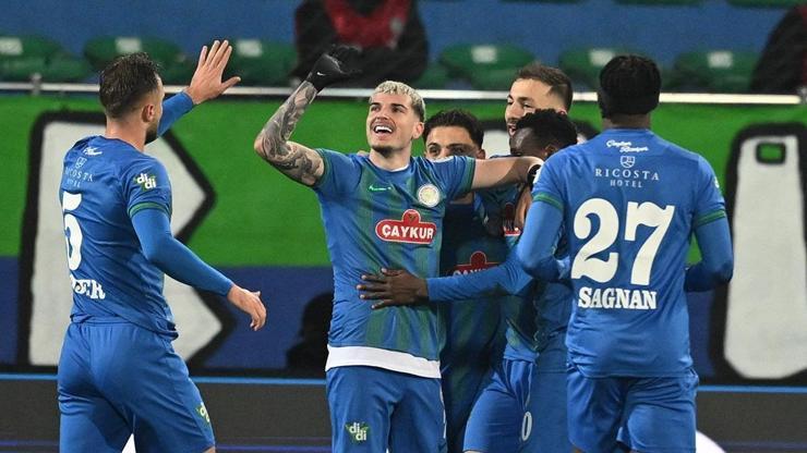 Çaykur Rizespor, Kocaelispor’dan 3 puanı aldı