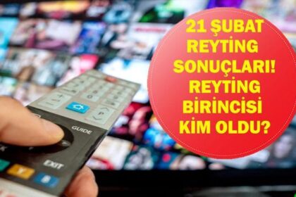 21 ŞUBAT REYTİNG SONUÇLARI| Reyting Birincisi Kim Oldu? Güller ve Günahlar, Gönül Dağı, Güldür Güldür, Sevdiğim Sensin, A.B.İ, Çifte Milyon, Survivor 21 Şubat Reyting Sonucu
