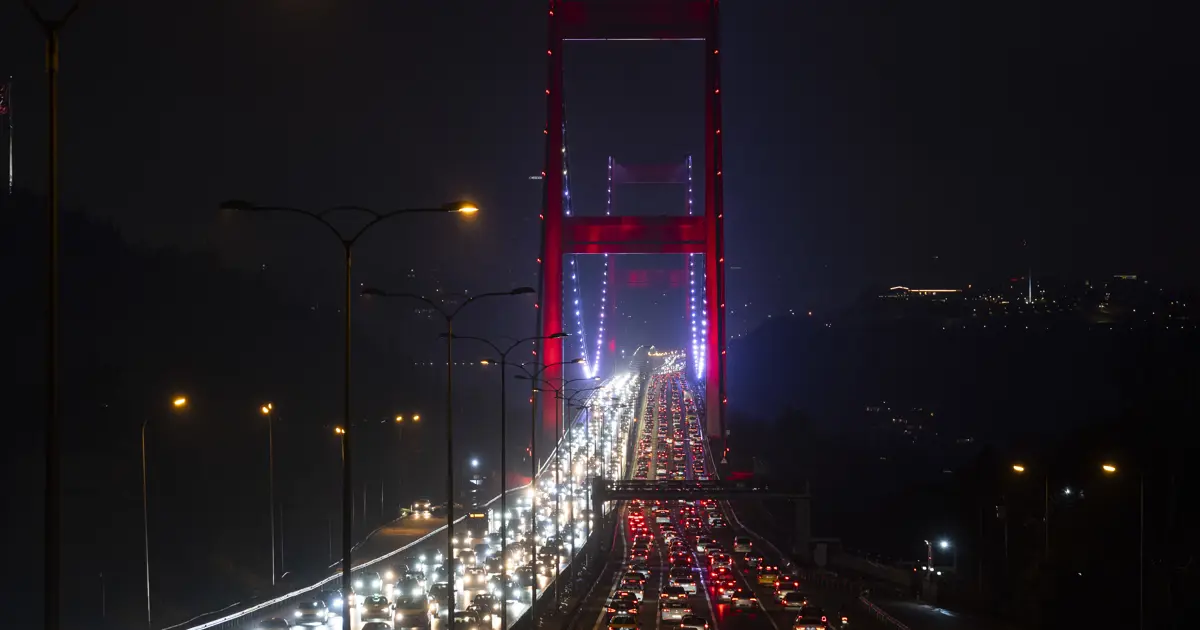 İstanbul'da bayram trafiği. Yoğunluk yüzde 62'ye çıktı | NTV Haber