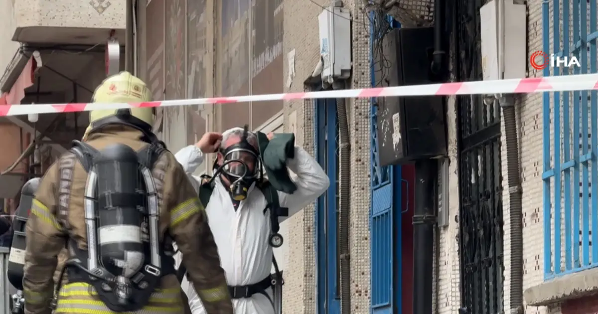 Yangın tüpü dolumu yapılan iş yerinde işçiler zehirlendi | NTV Haber