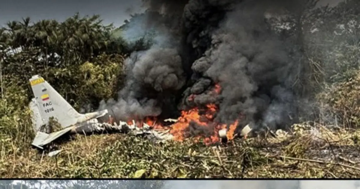 Askeri uçak düştü 69 kişi hayatını kaybetti. Kolombiya'da 3 günlük ulusal yas ilan edildi