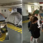 NTV ekibi Tel Aviv'in en büyük sığınağını görüntüledi