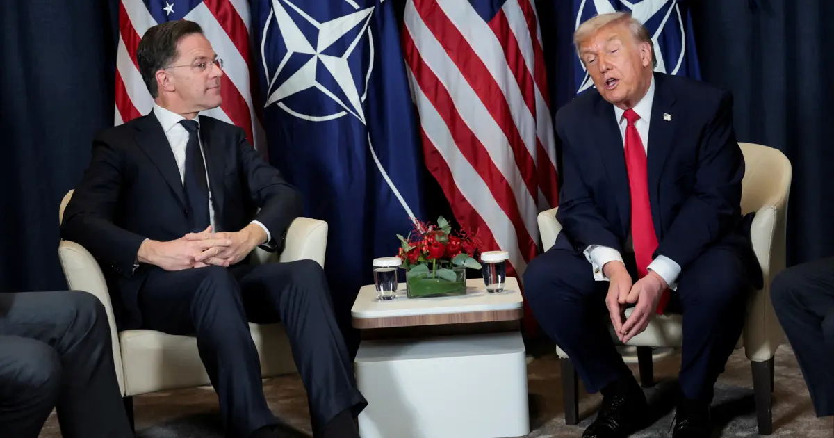 Beyaz Saray'da NATO zirvesi. Trump, Rutte ile görüştü