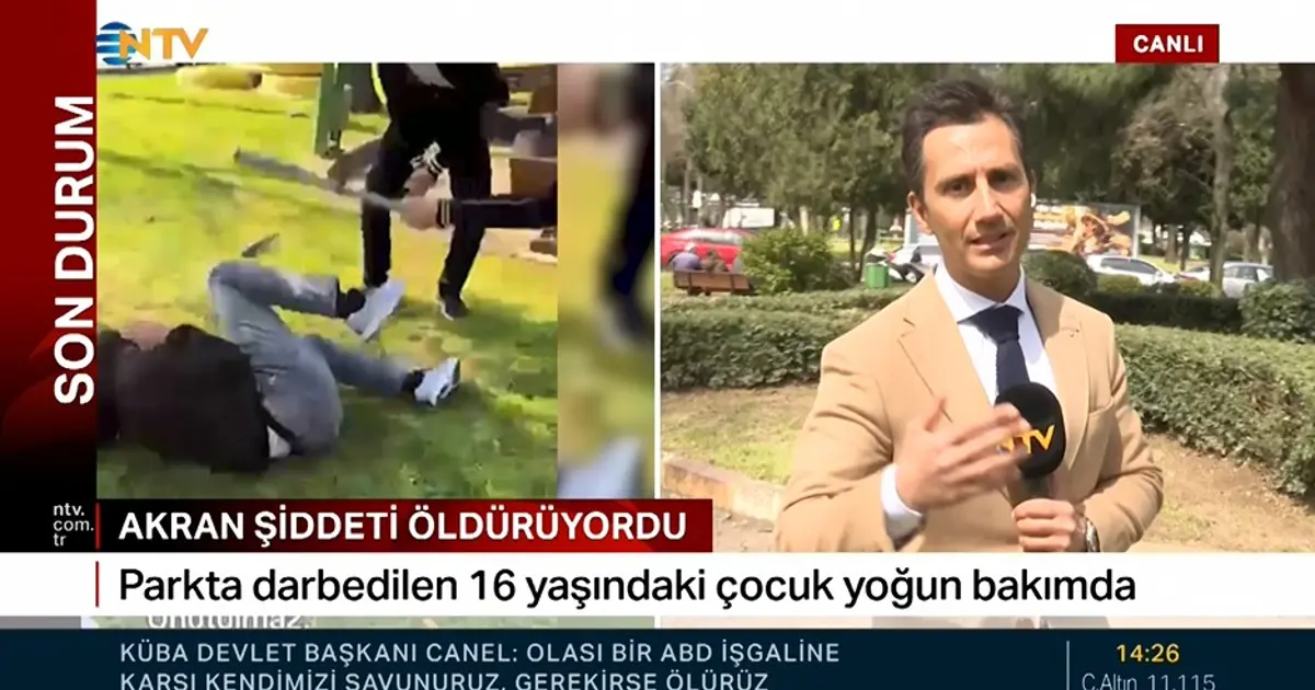 Akran şiddeti öldürüyordu: Darbedilen 16 yaşındaki çocuk yoğun bakımda | NTV Haber