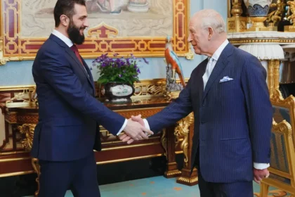 Suriye lideri Şara Kral Charles ile görüştü