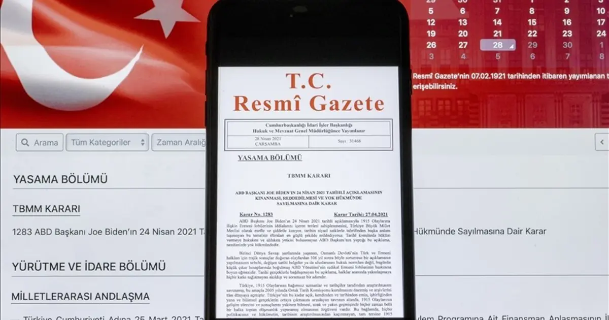 Resmi Gazete'de bugün (8 Nisan 2026 Resmi Gazete kararları) | NTV Haber