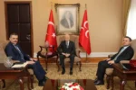 İçişleri Bakanı Çiftçi ve Adalet Bakanı Gürlek'ten Bahçeli'ye ziyaret | NTV Haber