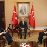 İçişleri Bakanı Çiftçi ve Adalet Bakanı Gürlek'ten Bahçeli'ye ziyaret | NTV Haber