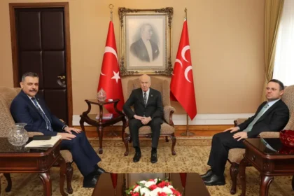 İçişleri Bakanı Çiftçi ve Adalet Bakanı Gürlek'ten Bahçeli'ye ziyaret | NTV Haber