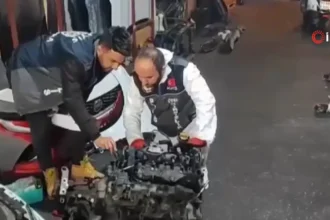 Ankara'da oto sanayiye change araç baskını: Dört gözaltı | NTV Haber