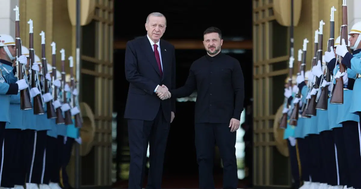 Zelenski'den Cumhurbaşkanı Erdoğan'a teşekkür