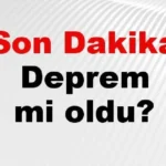 Son dakika Kayseri'de deprem mi oldu? Az önce deprem Kayseri'de nerede oldu? Kayseri deprem Kandilli ve AFAD son depremler listesi 26 Ağustos 2026 | NTV Haber