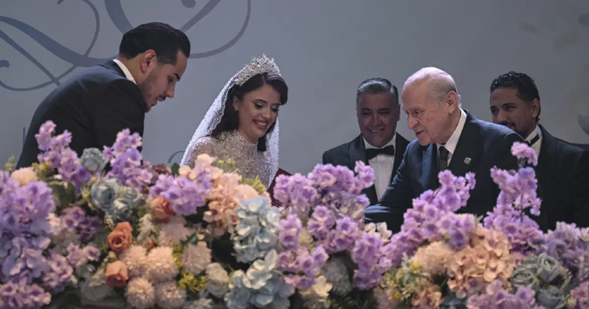 MHP Genel Başkanı Bahçeli nikah şahidi oldu | NTV Haber
