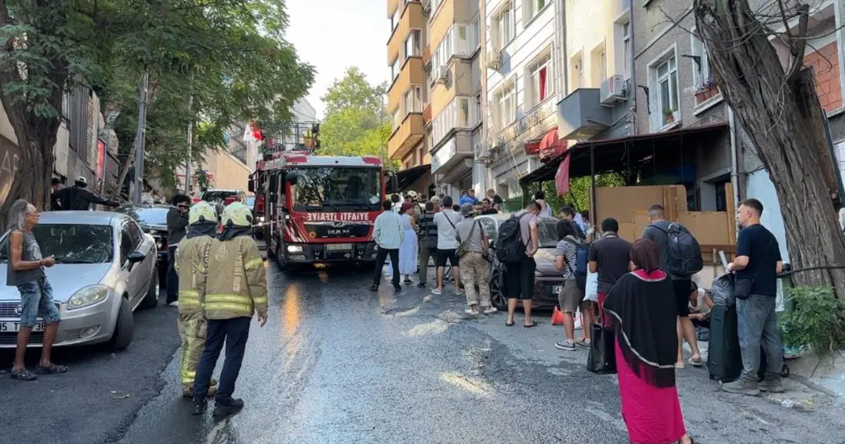 Beyoğlu'nda otelde yangın paniği | NTV Haber