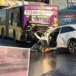 Küçükçekmece'de korkunç kaza. Otobüse çarpan otomobilde üç kişi öldü | NTV Haber