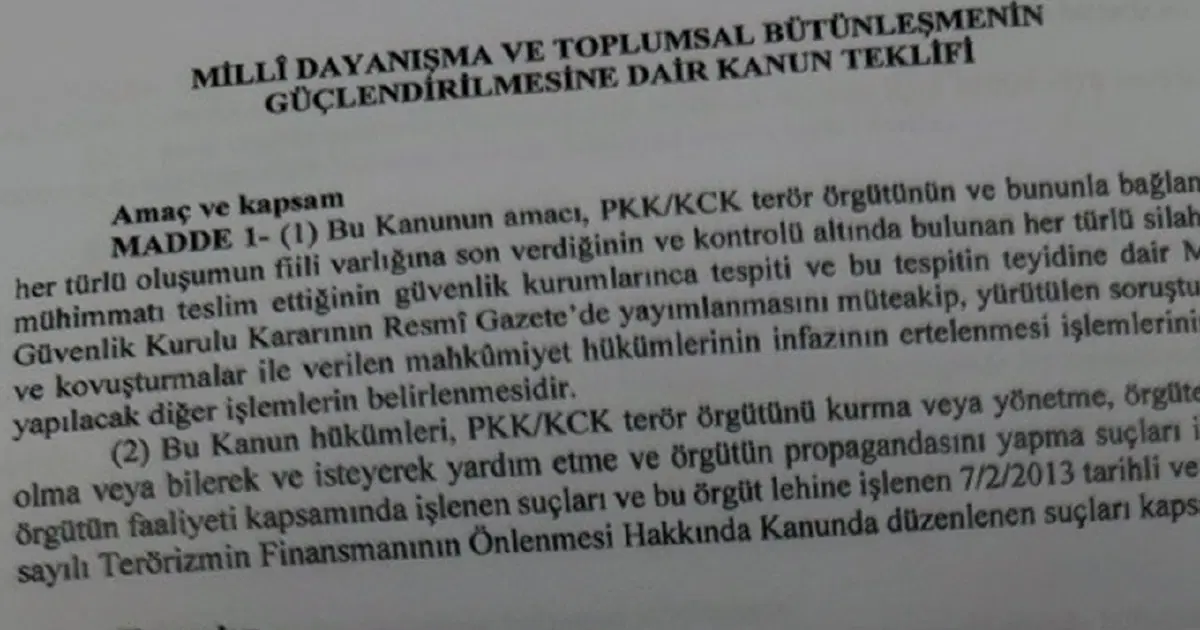 Çerçeve yasa için ilk onay. Komisyondan geçen süreç yasasında hangi maddeler var? | NTV Haber