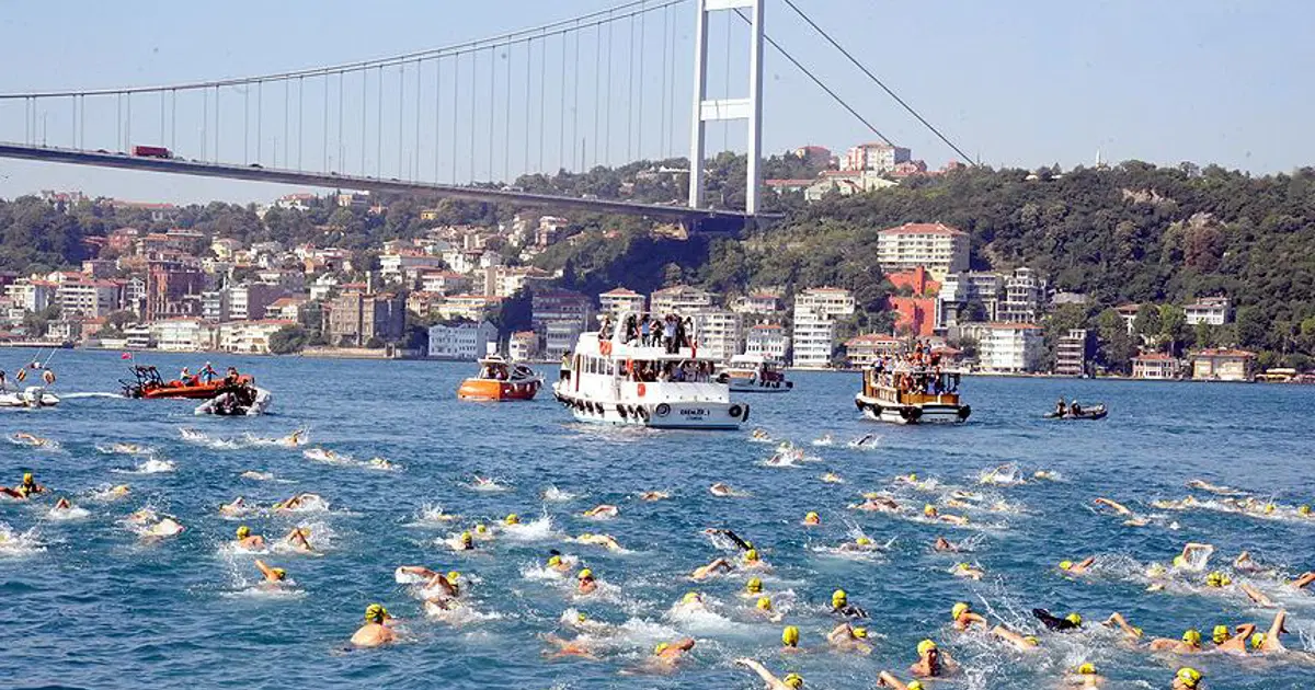 Rus yüzücü karaya çıkmamıştı. 38. Boğaziçi Kıtalararası Yüzme Yarışı'nda yeni önlemler | NTV Haber